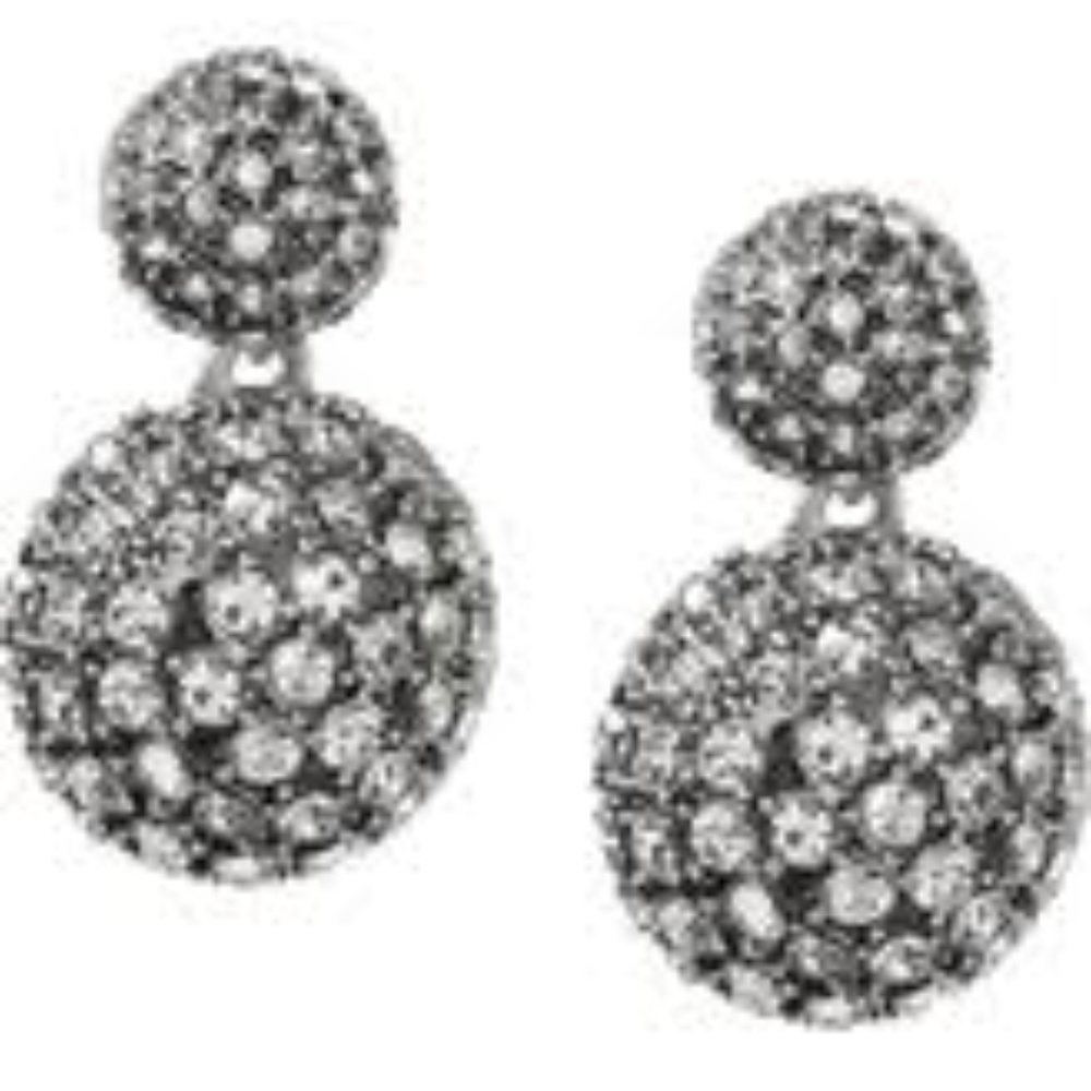 Banana Republic Fireball chandelier earrings, NEW